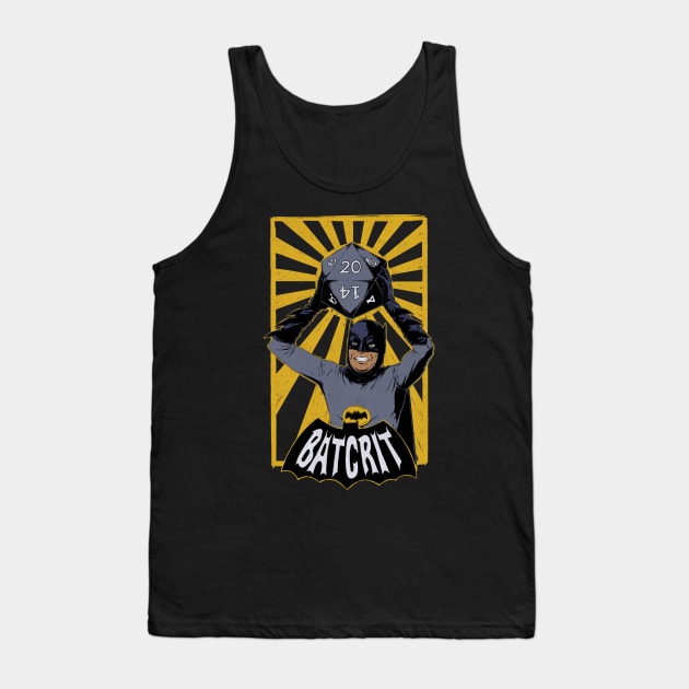 RPG - Batcrit Tank Top by The Inked Smith